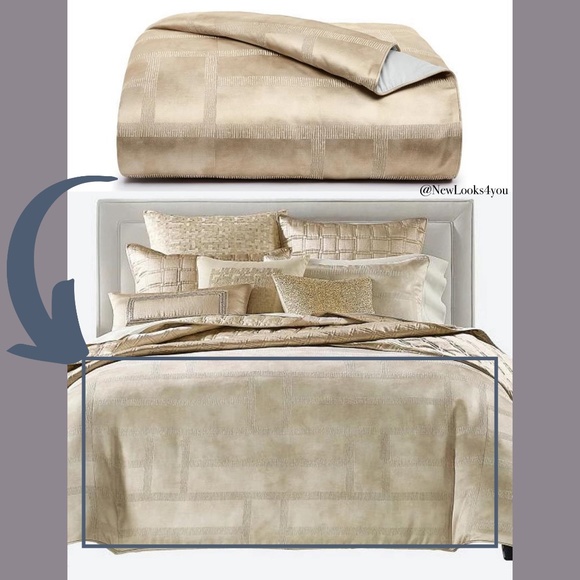 NIB Hotel Collection Burnish Duvet Cover ONLY [ Full/Queen ]‎ - Picture 10 of 12